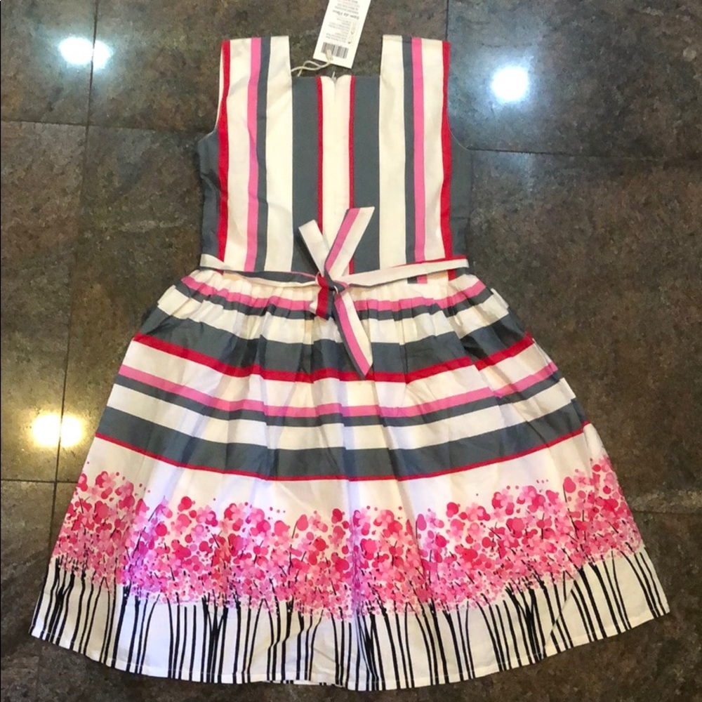 Sam de Fleur Cotton Striped Sun-Dress.18291 - Picture 2 of 3